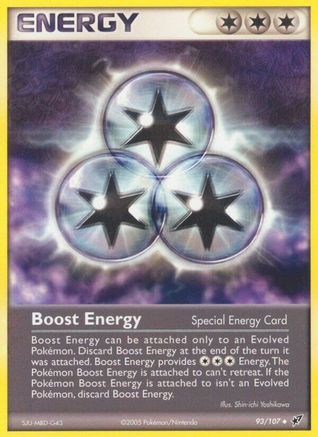 Boost Energy (93)/107 Uncommon Reverse Holofoil