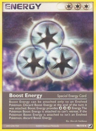 Boost Energy (98)/115 Uncommon Reverse Holofoil