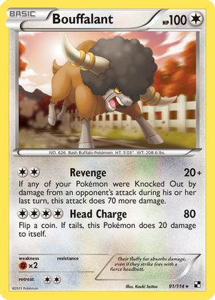 Bouffalant (91) (91)/114 Rare