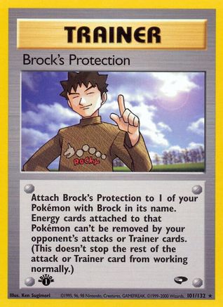 Brock's Protection (101)/132 Rare Unlimited