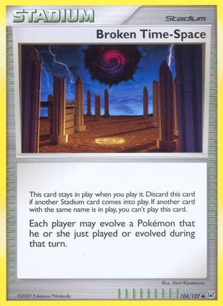 Broken Time-Space (104)/127 Uncommon Reverse Holofoil