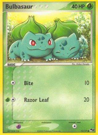 Bulbasaur (12)/17 Common