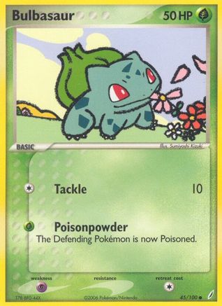 Bulbasaur - 045/100 (45)/100 Common Reverse Holofoil