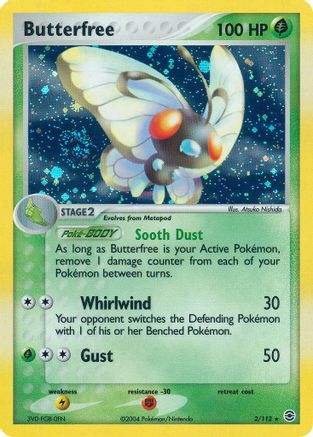 Butterfree (2)/112 Holo Rare