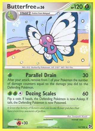 Butterfree (14)/106 Rare