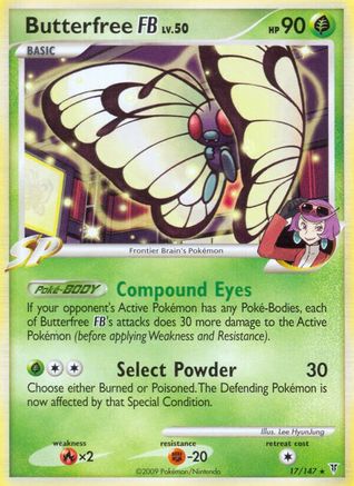 Butterfree FB (17)/147 Rare