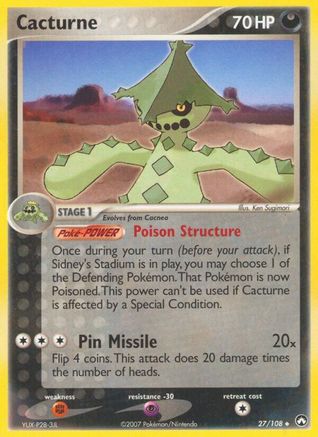 Cacturne (27)/108 Uncommon