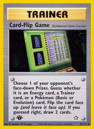Card-Flip Game (Goldenrod Game Corner) (92)/111 Uncommon Unlimited