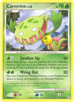 Carnivine (21)/130 Rare
