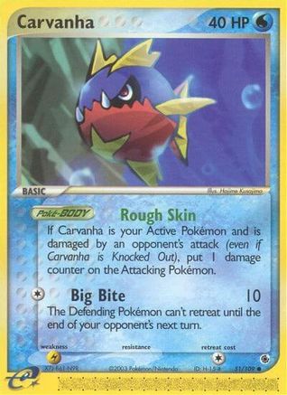 Carvanha (51)/109 Common Reverse Holofoil