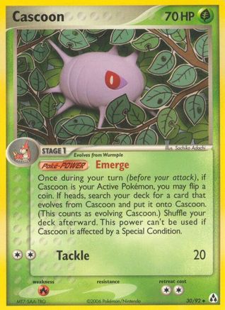 Cascoon (30)/92 Uncommon