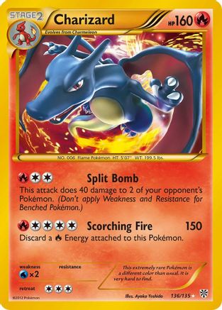 Charizard (136)/135 Secret Rare Holofoil