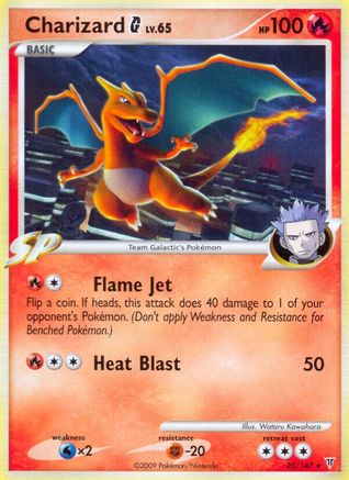 Charizard G (20)/147 Rare Reverse Holofoil
