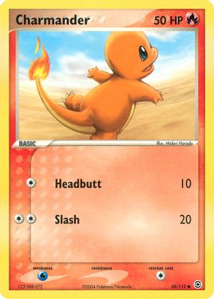 Charmander - 058/112 (58)/112 Common