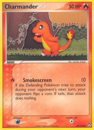 Charmander (48)/108 Common Reverse Holofoil