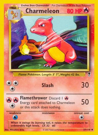 Charmeleon (37)/110 Uncommon Reverse Holofoil