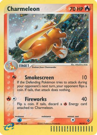 Charmeleon (99)/97 Secret Rare Holofoil