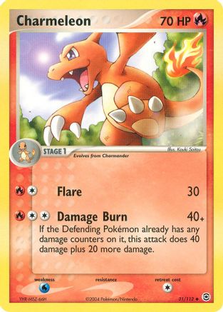 Charmeleon (31)/112 Uncommon