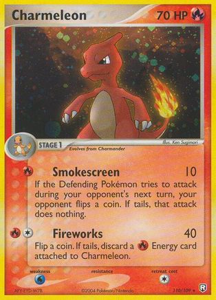 Charmeleon (110)/109 Secret Rare