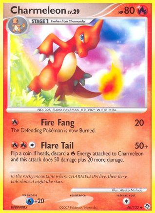Charmeleon (46)/132 Uncommon