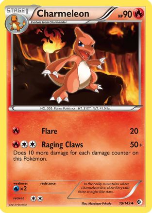 Charmeleon (19)/149 Uncommon