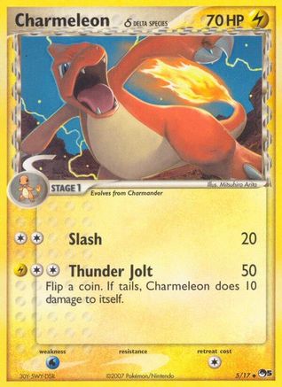 Charmeleon (Delta Species) (5)/17 Uncommon