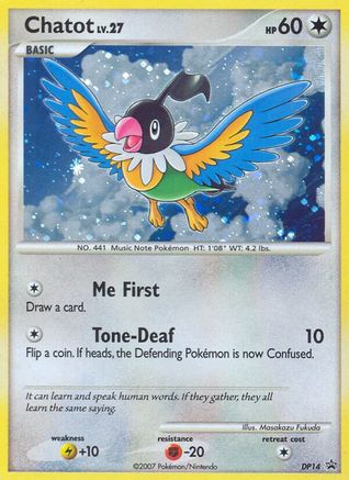 Chatot - DP14 (DP14)/56 Promo Holofoil