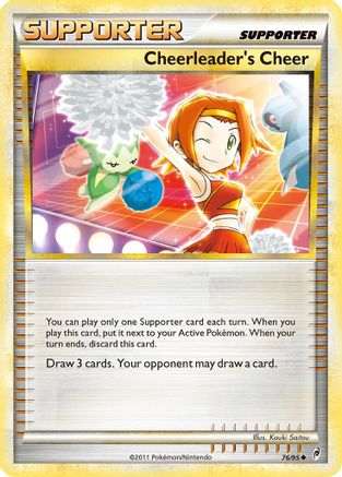 Cheerleader's Cheer (76)/95 Uncommon Reverse Holofoil