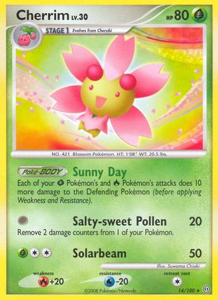 Cherrim (14)/100 Rare