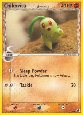 Chikorita (Delta Species) (44)/101 Common