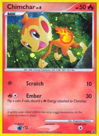 Chimchar - DP02 (DP02)/56 Promo Holofoil