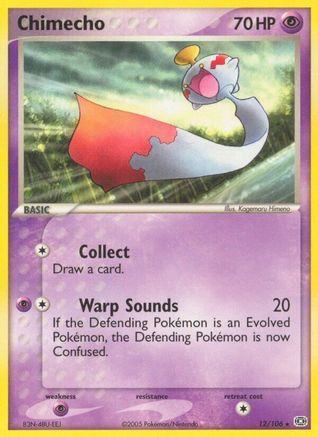 Chimecho (12)/106 Rare Reverse Holofoil