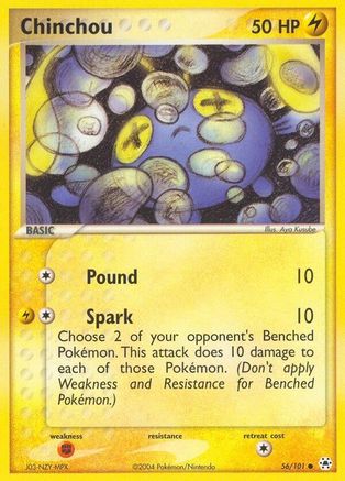 Chinchou - 56/101 (56)/101 Common