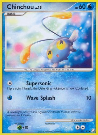 Chinchou (87) (87)/146 Common