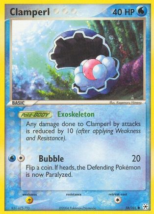 Clamperl (58)/101 Common