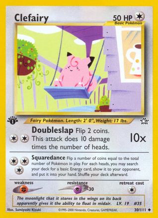 Clefairy (30)/111 Uncommon 1st Edition