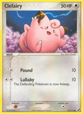 Clefairy (53)/115 Common Reverse Holofoil