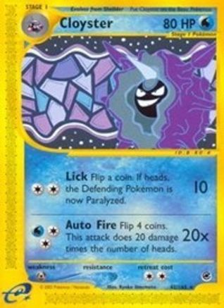 Cloyster (42) (42)/165 Rare Reverse Holofoil