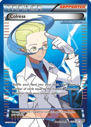 Colress (Team Plasma) (135 Full Art) (135)/135 Ultra Rare Holofoil