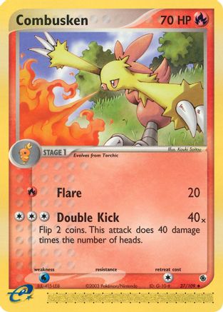 Combusken - 27/109 (27)/109 Uncommon