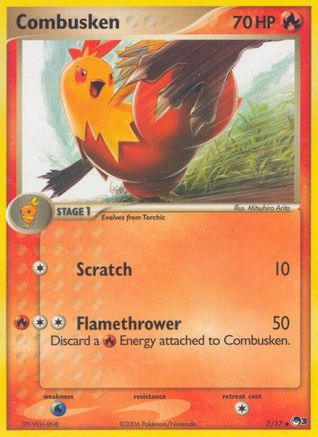 Combusken (7)/17 Uncommon