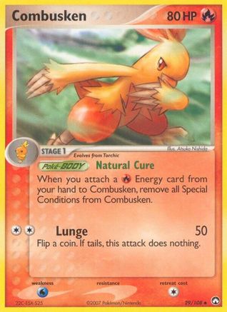 Combusken (29)/108 Uncommon Reverse Holofoil