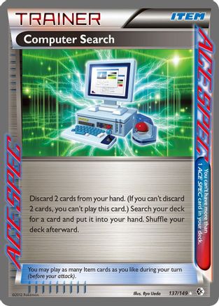 Computer Search (137)/149 Rare Ace Holofoil
