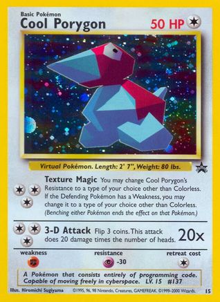 Cool Porygon (15)/53 Promo Holofoil