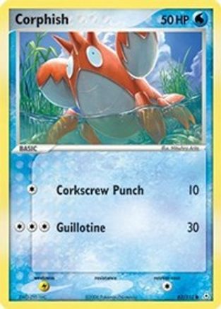 Corphish - 062/110 (62)/110 Common Reverse Holofoil