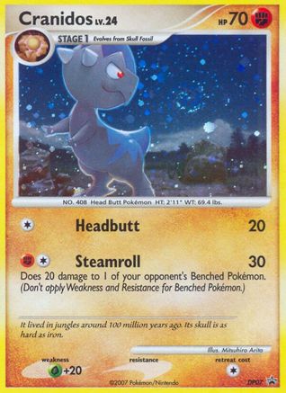 Cranidos - DP07 (DP07)/56 Promo Holofoil