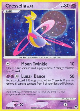 Cresselia (2)/106 Holo Rare Reverse Holofoil