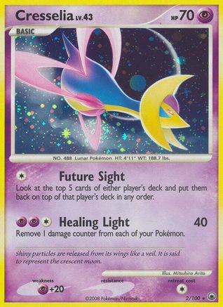 Cresselia (2)/100 Holo Rare Reverse Holofoil