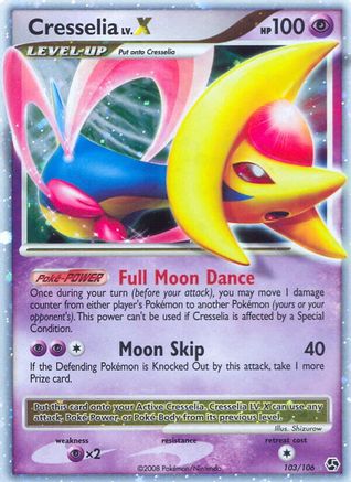Cresselia LV.X (103)/106 Ultra Rare Holofoil