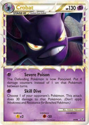Crobat (Prime) (84)/95 Ultra Rare Holofoil